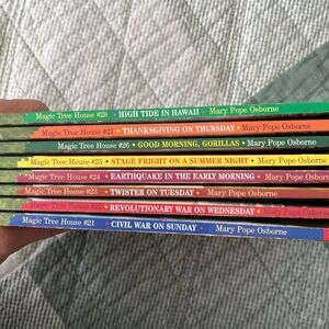 Magic tree house books 21-28